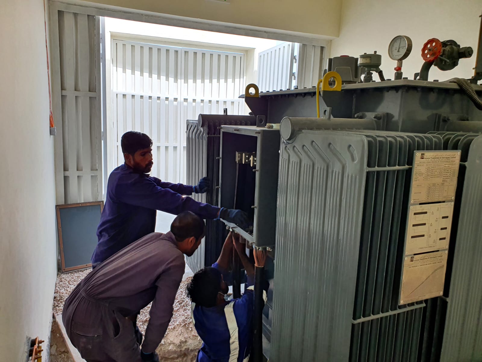 Transformer installation